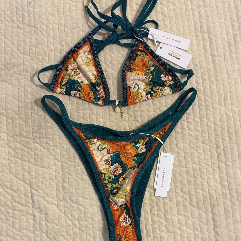 Colorful Floral Bikini Set